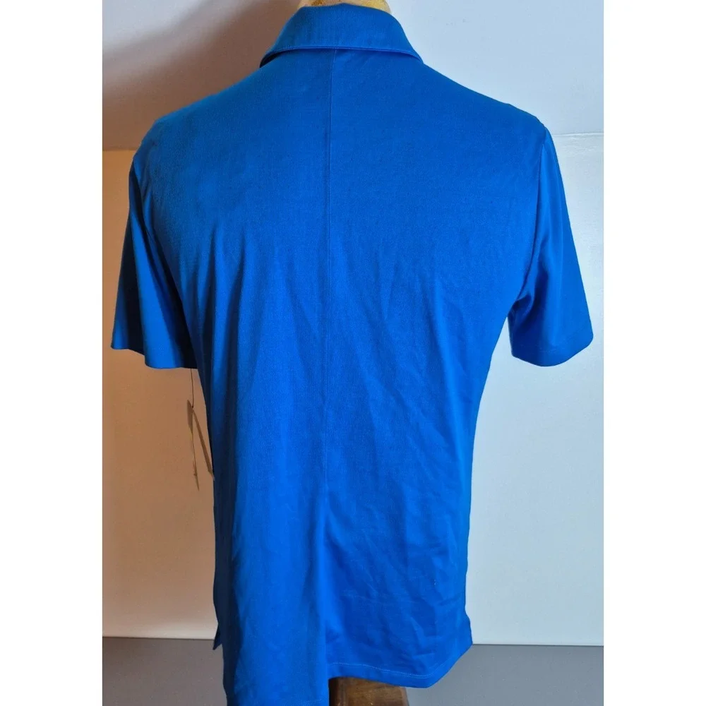 Nike Golf Mens Dri-Fit Short Sleeve Polo Shirt Small Blue NEW NWT
